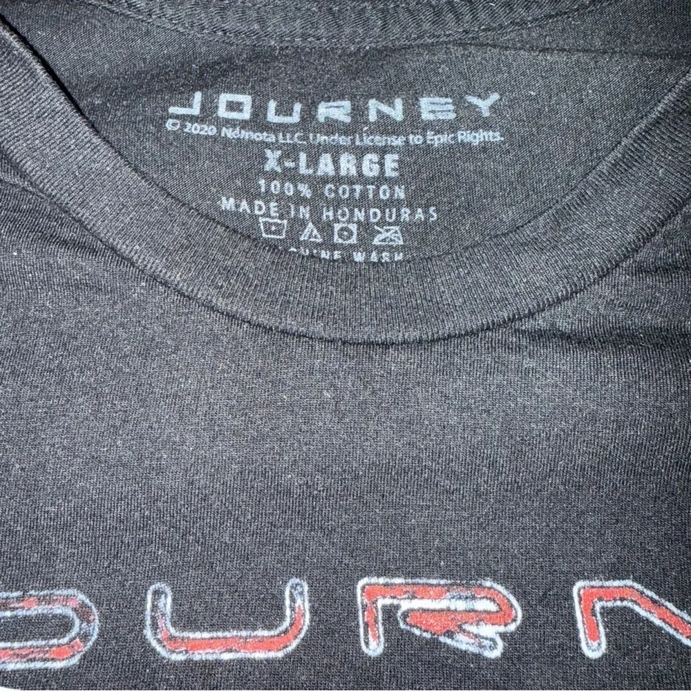 JOURNEY Scarab Beetle Planet Album Guitar Cover T-Shirt Men's XL Rock Band - Picture 4 of 4